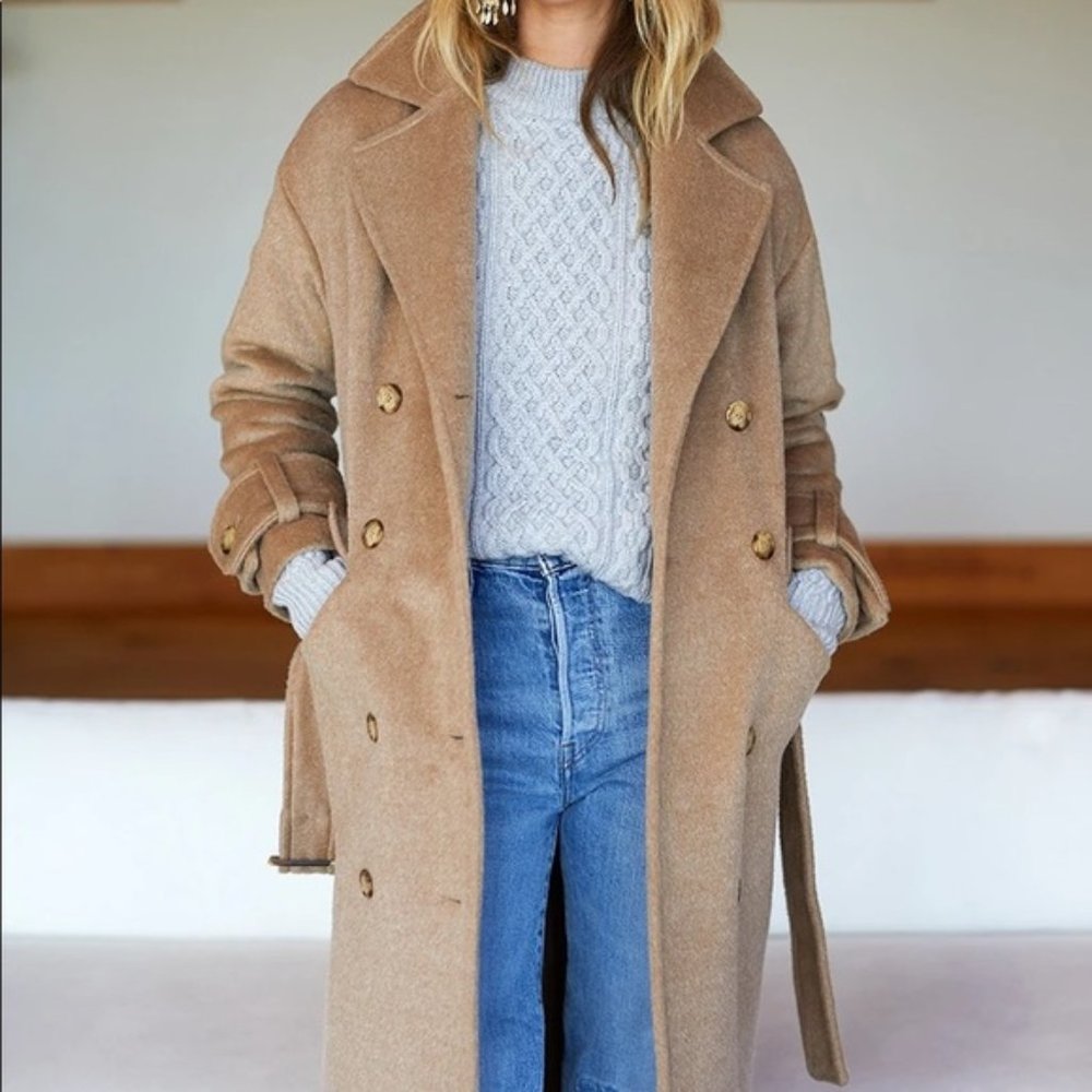 Emerson Fry Thompson Coat- Toffee- NWT